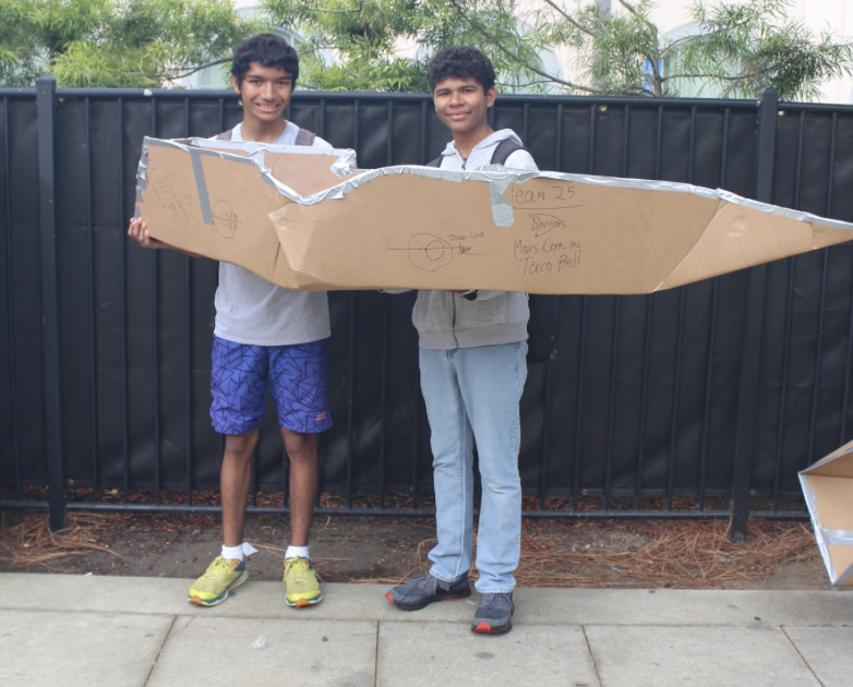 Cardboard Boat