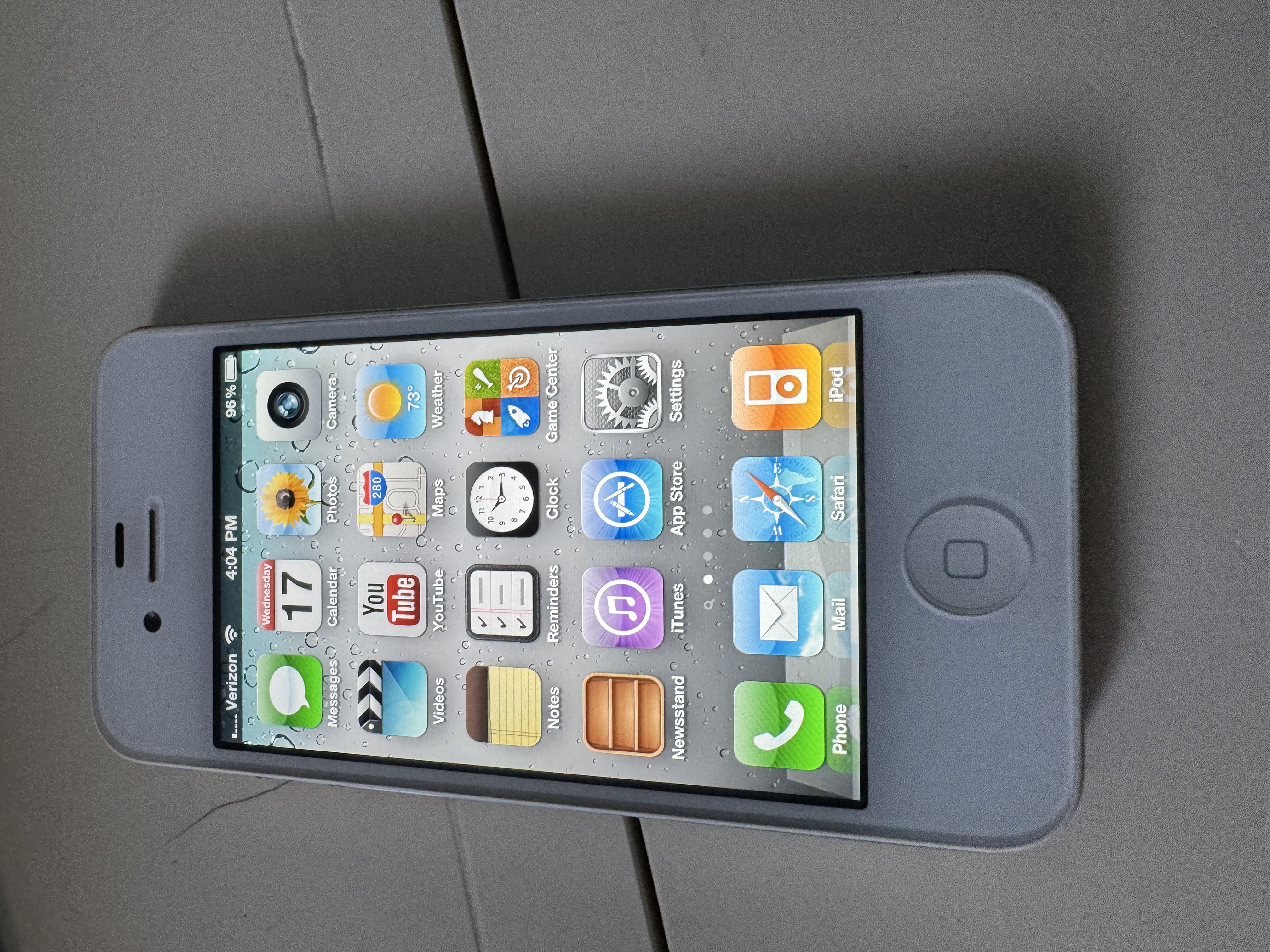 Legacy iOS Device specifically an iPhone 4 running iOS 5.1.1